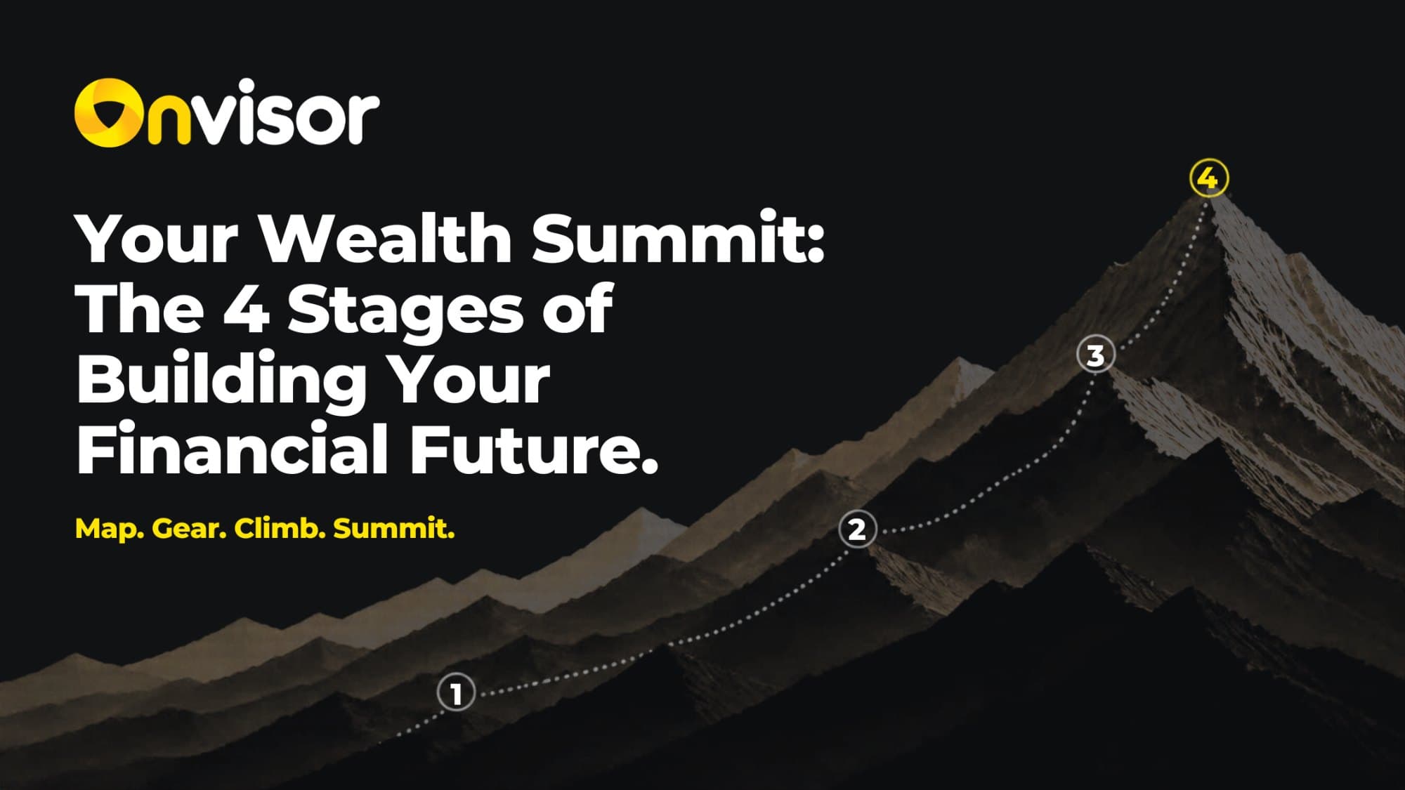 Your Wealth Summit: A Four-Stage Guide to Financial Success